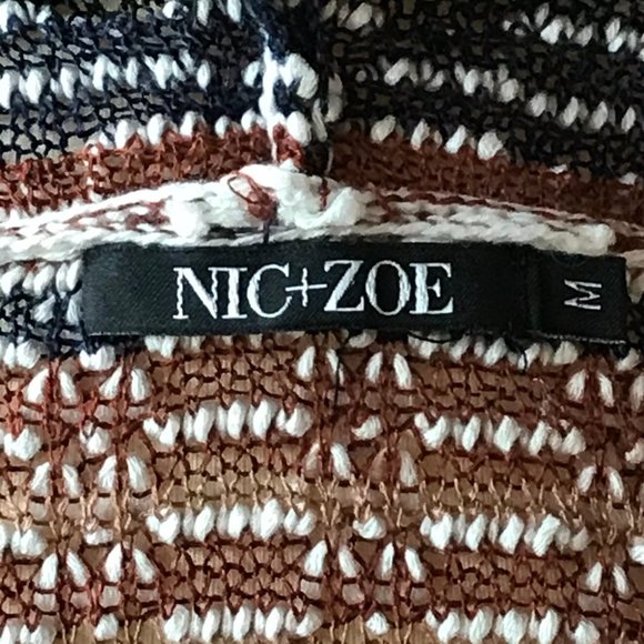 Nic & Zoe lightweight textured jacket size M. - Picture 4 of 7